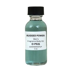 Rugged Power (Men) Body Oil 1 oz Fragrance All Natural Scent